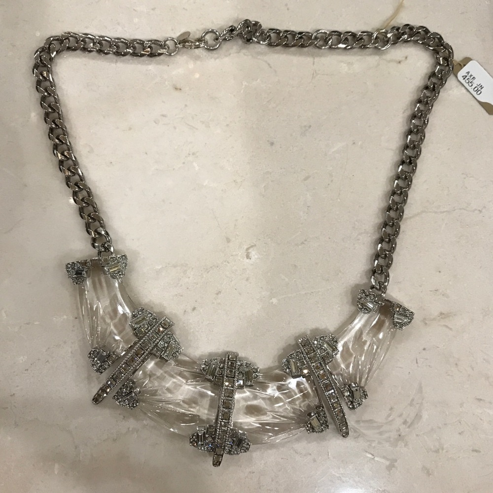 Alex Bittar Crystal and Rhinestone necklace.